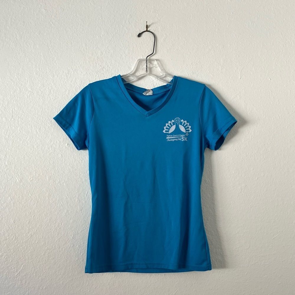 Blue Father Joe's 5K Technical T-Shirt